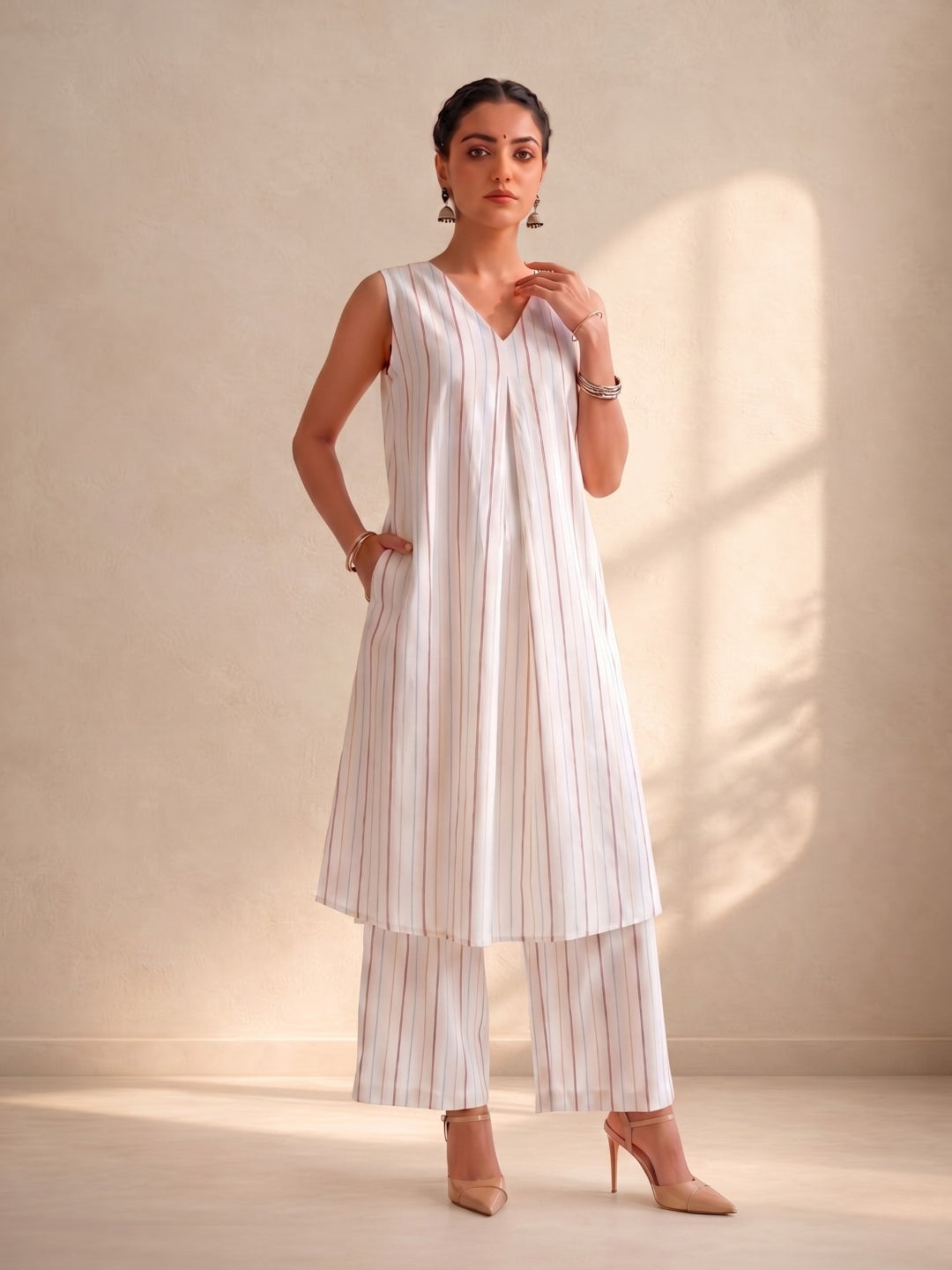 Cloud Whisper Kurta Set