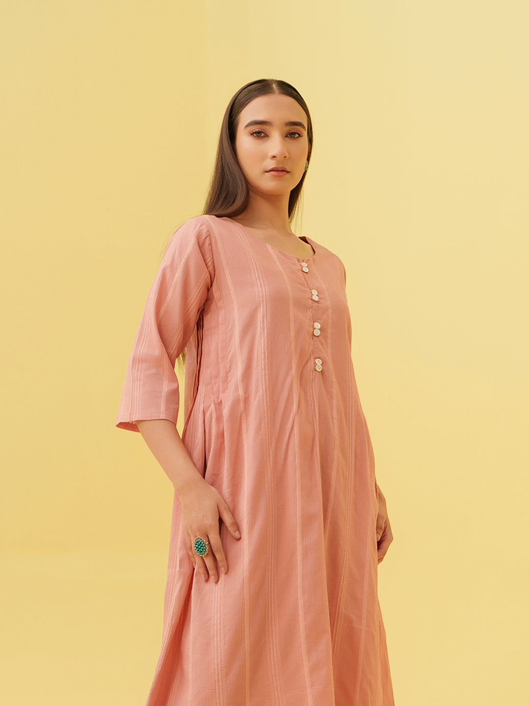 Sunset Blush Kurta Set