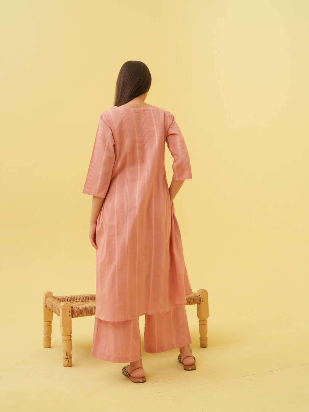 Sunset Blush Kurta Set