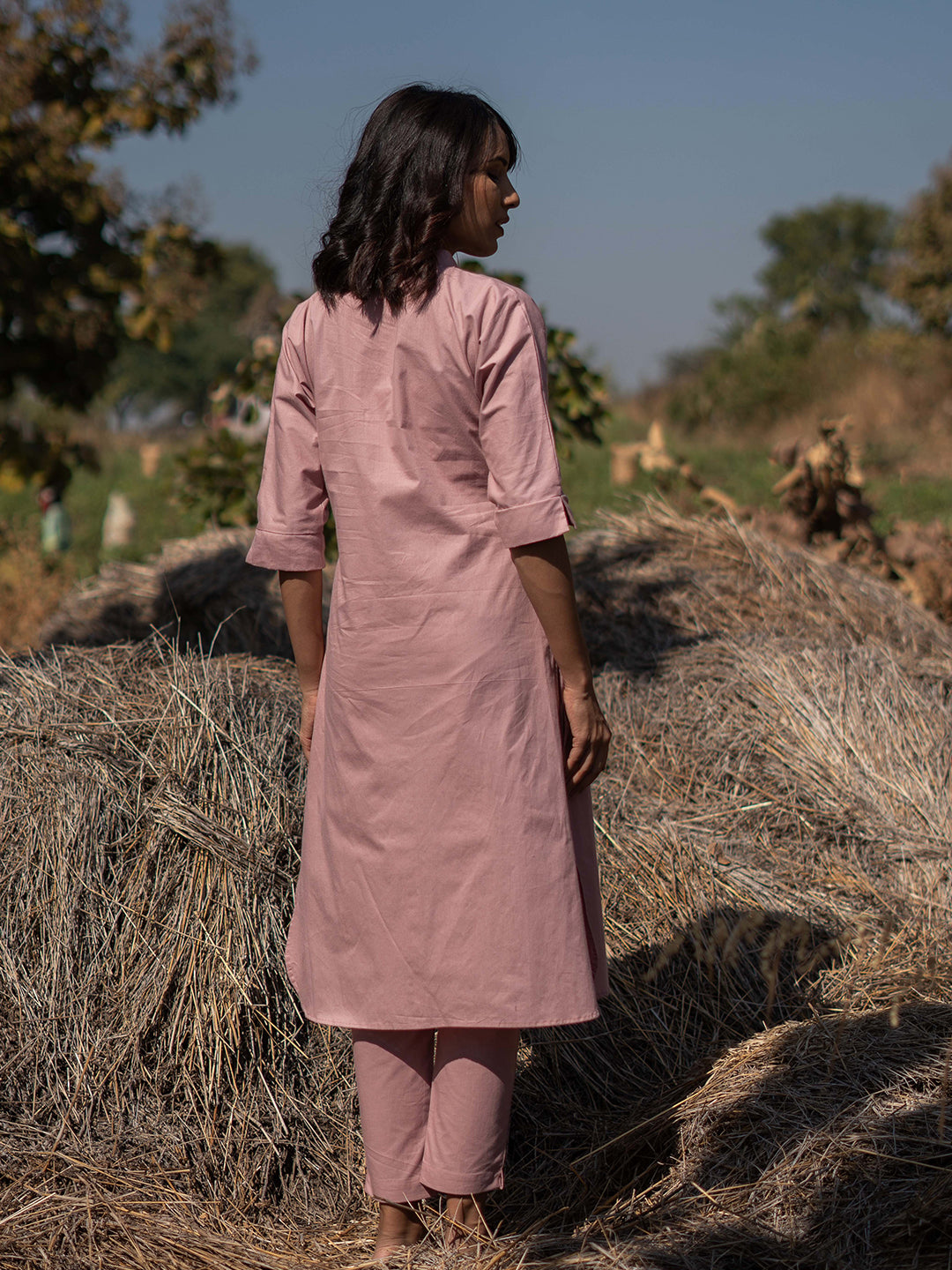 Summer Rose Kurta Set