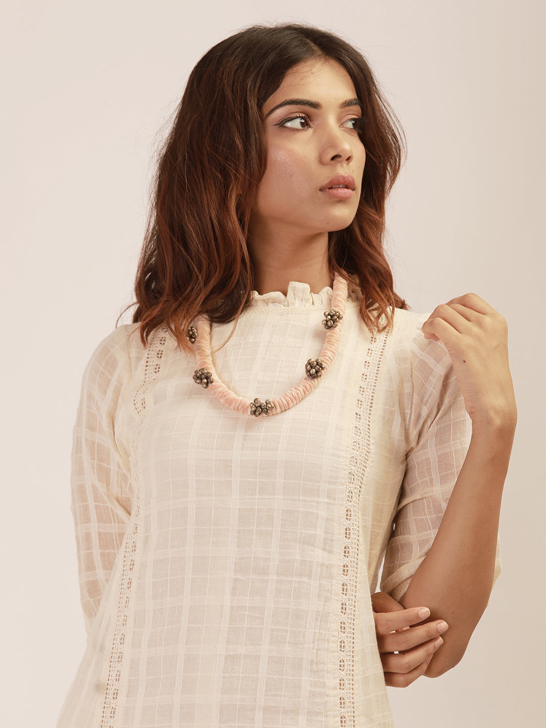 Twisted Fabric Neckpiece