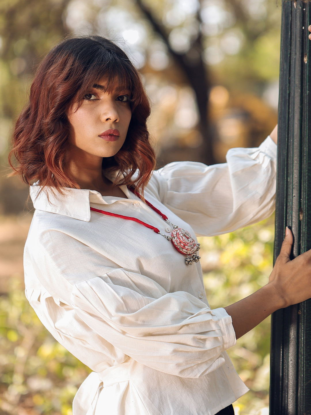 Off White Low - High Shirt
