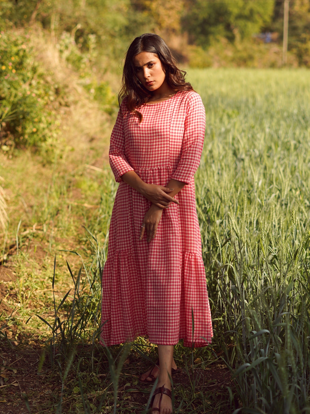 Berry Field Dress