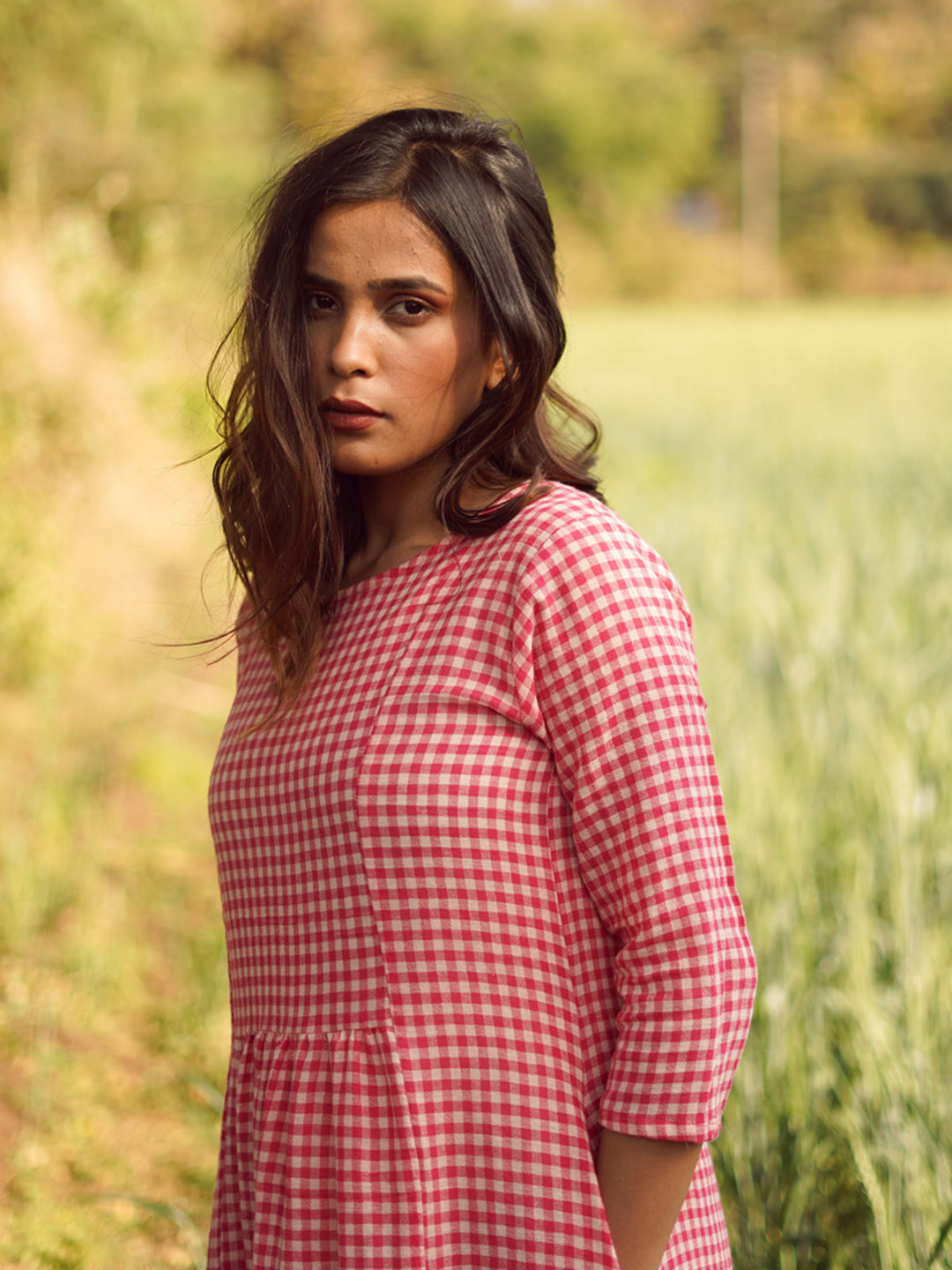 Berry Field Dress