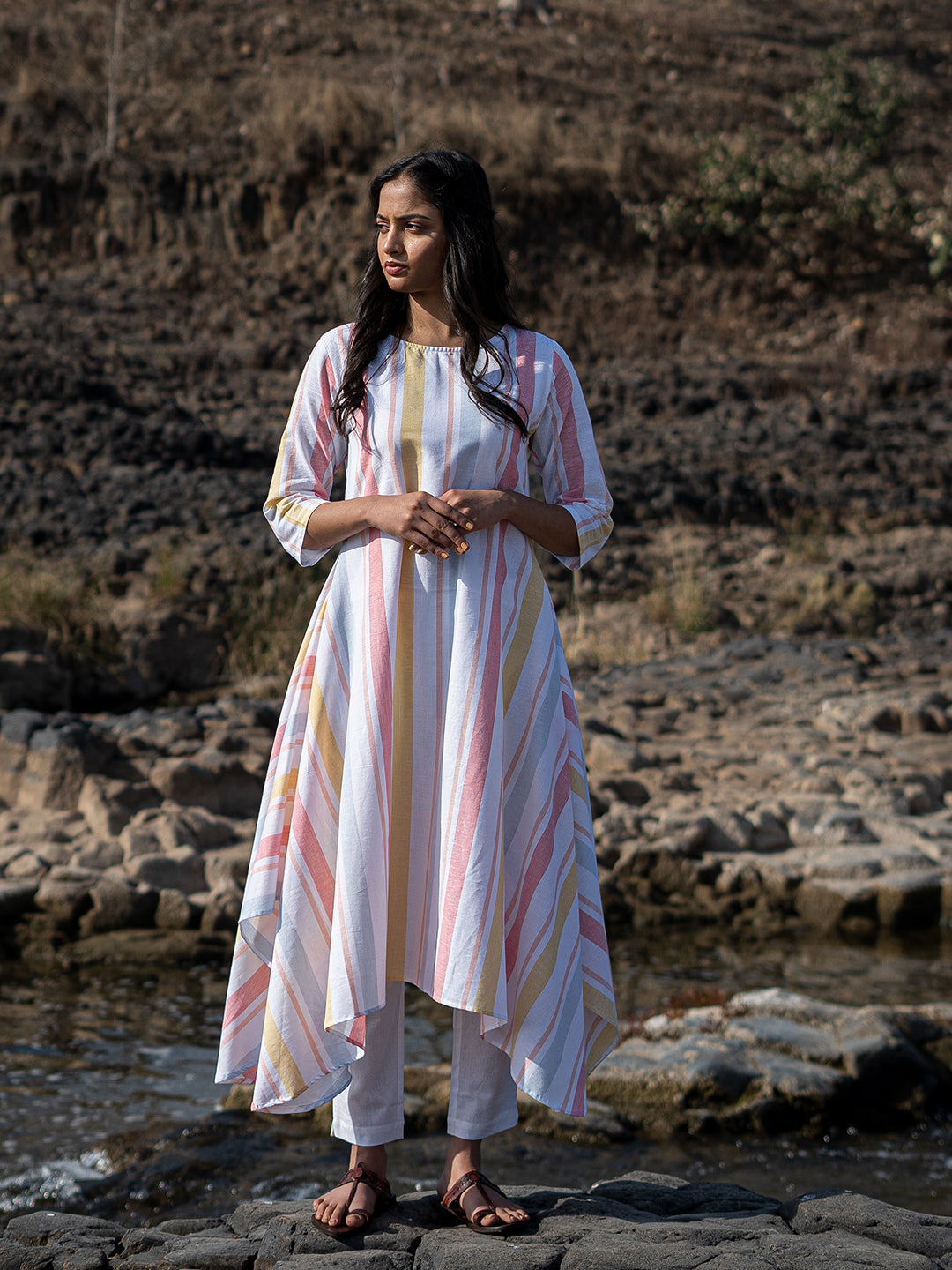 Sunset Kurta Set