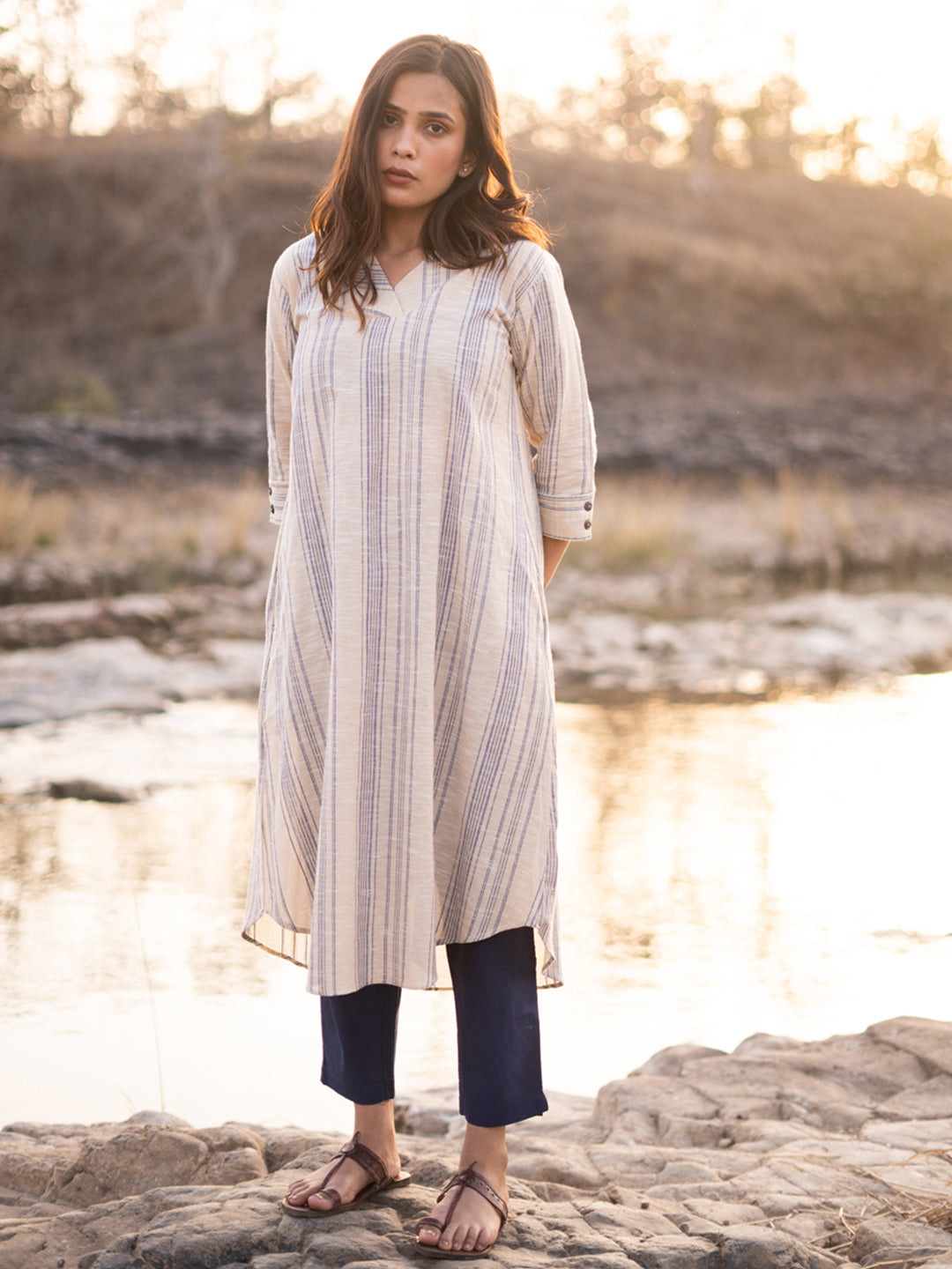 Dry Forest Kurta Set