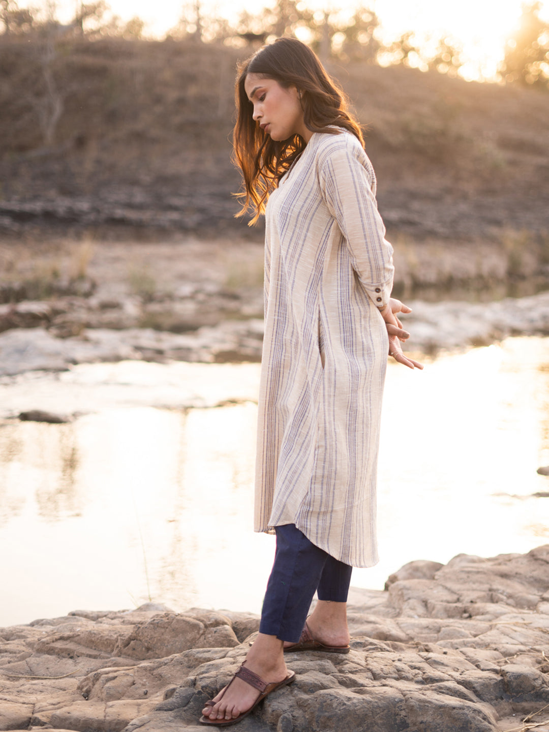 Dry Forest Kurta Set