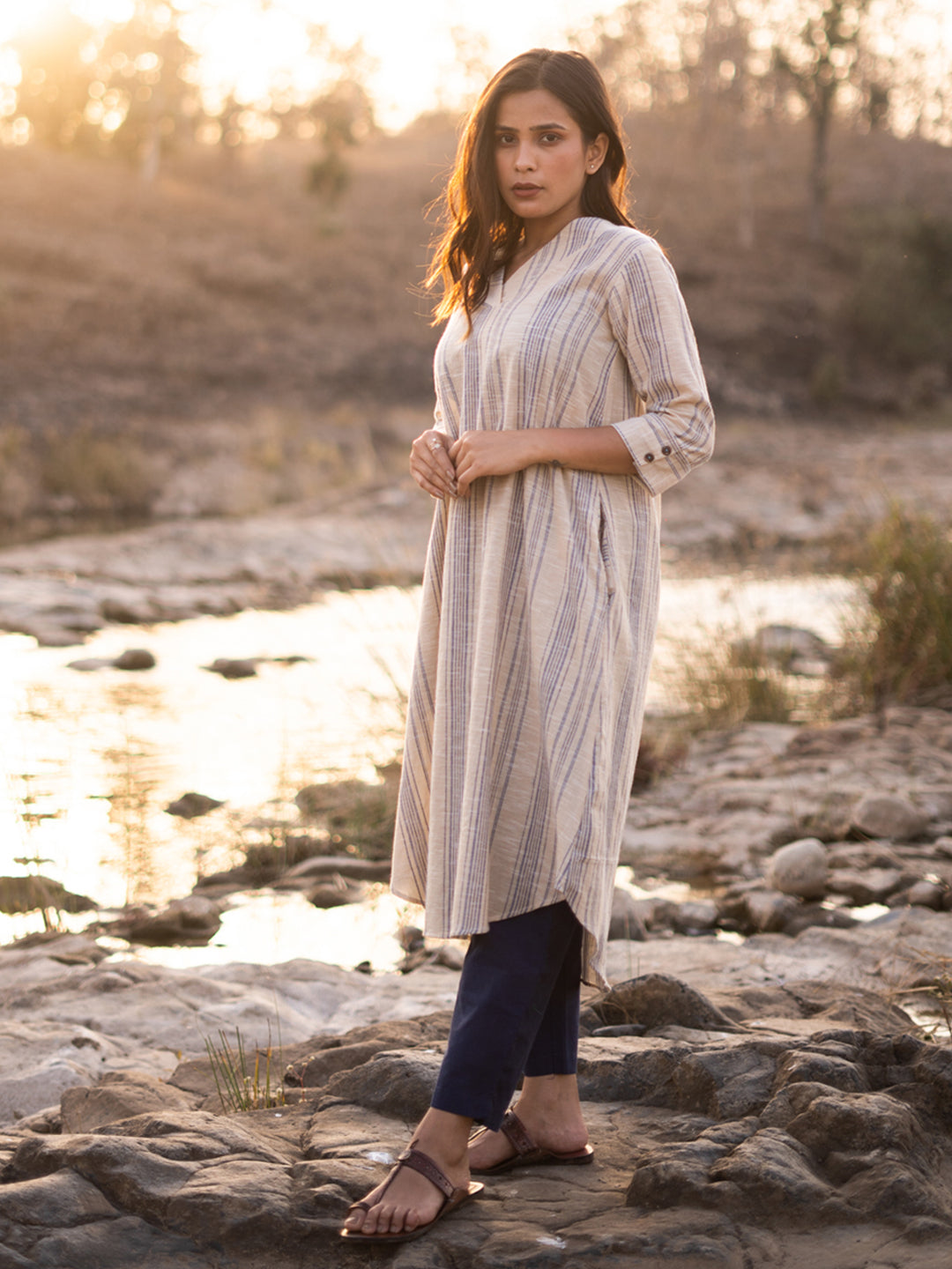 Dry Forest Kurta Set
