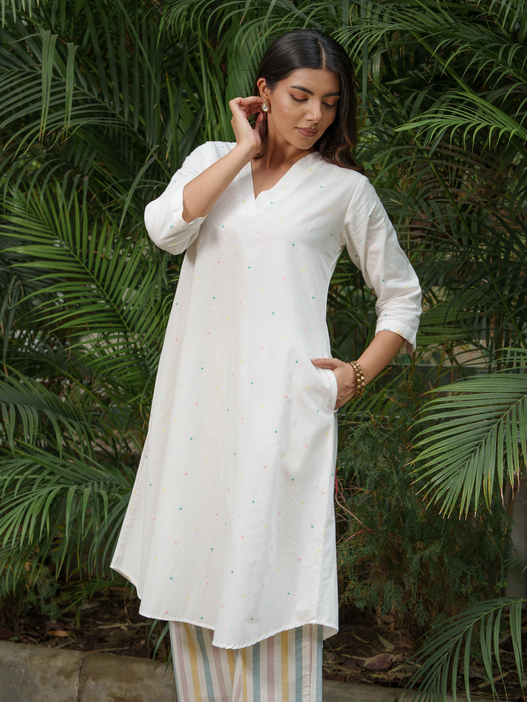Mogra Kurta Set