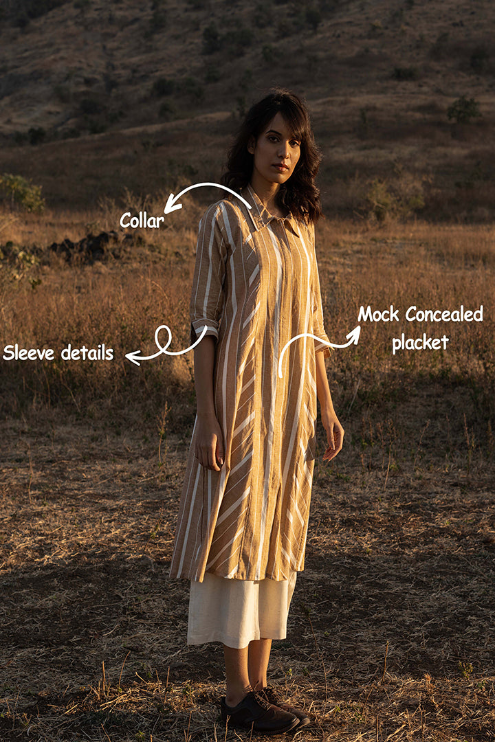 Dry Grass Kurta (Only Kurta)