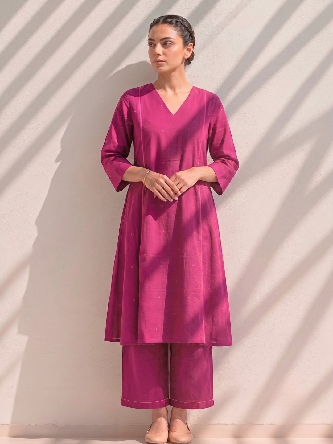 Summer Blush Kurta Set
