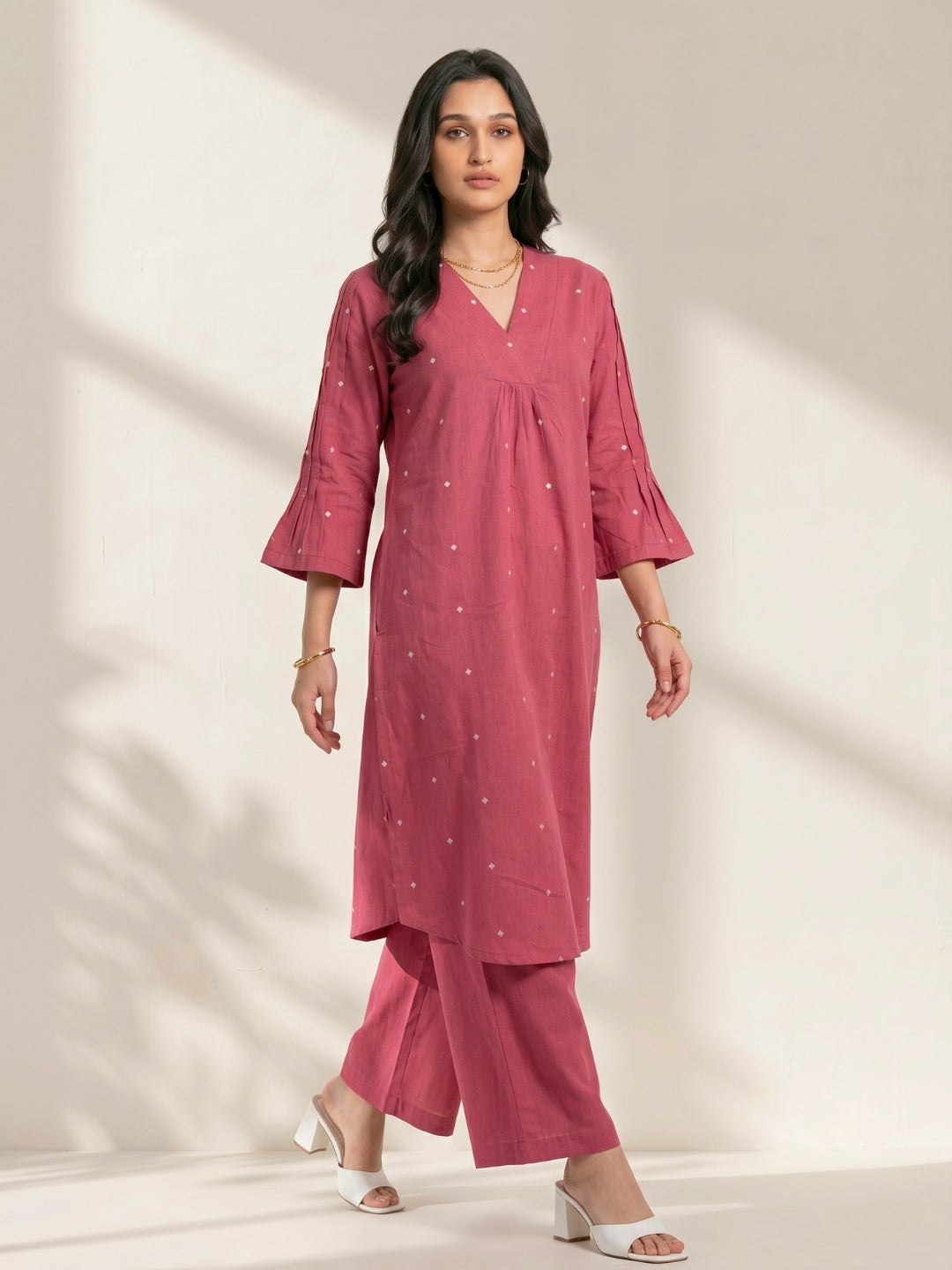 Fresh Bloom Kurta Set