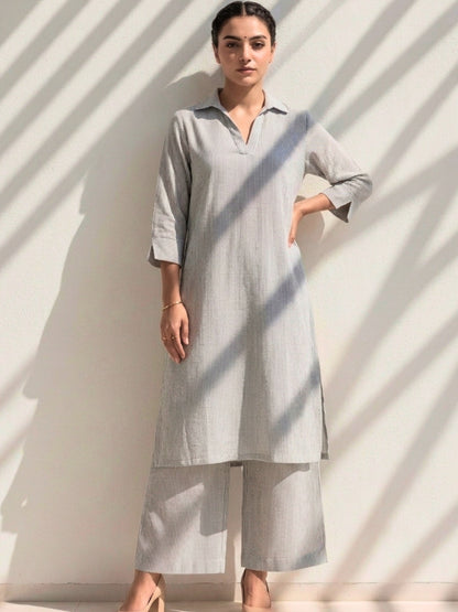 Airy Bloom Kurta Set