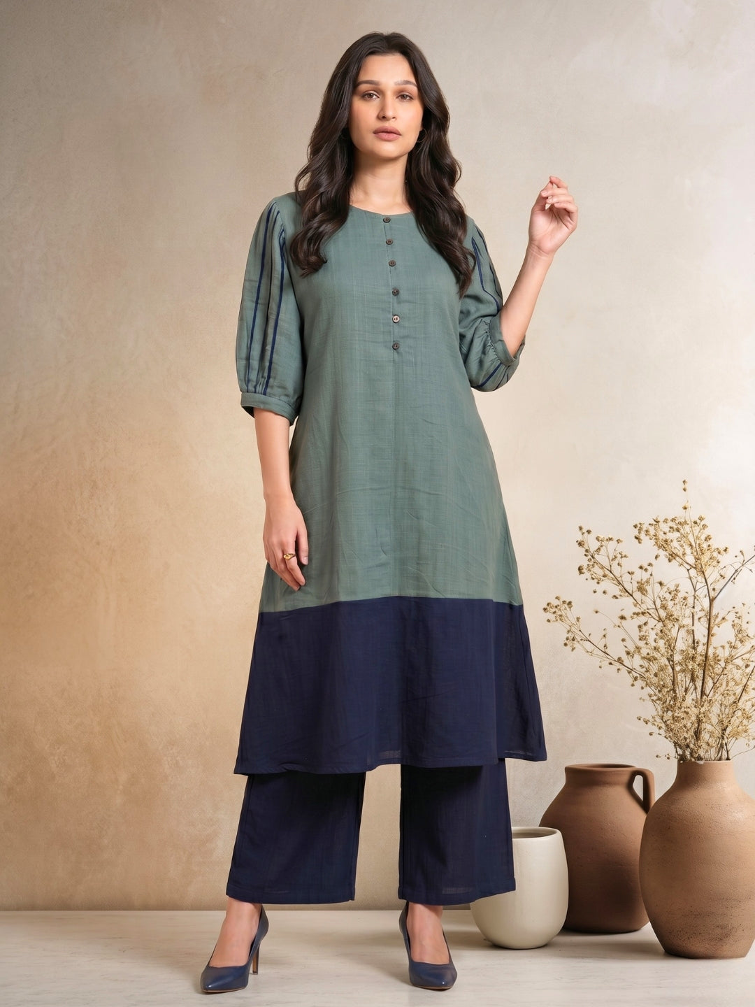 Garden Breeze Kurta Set