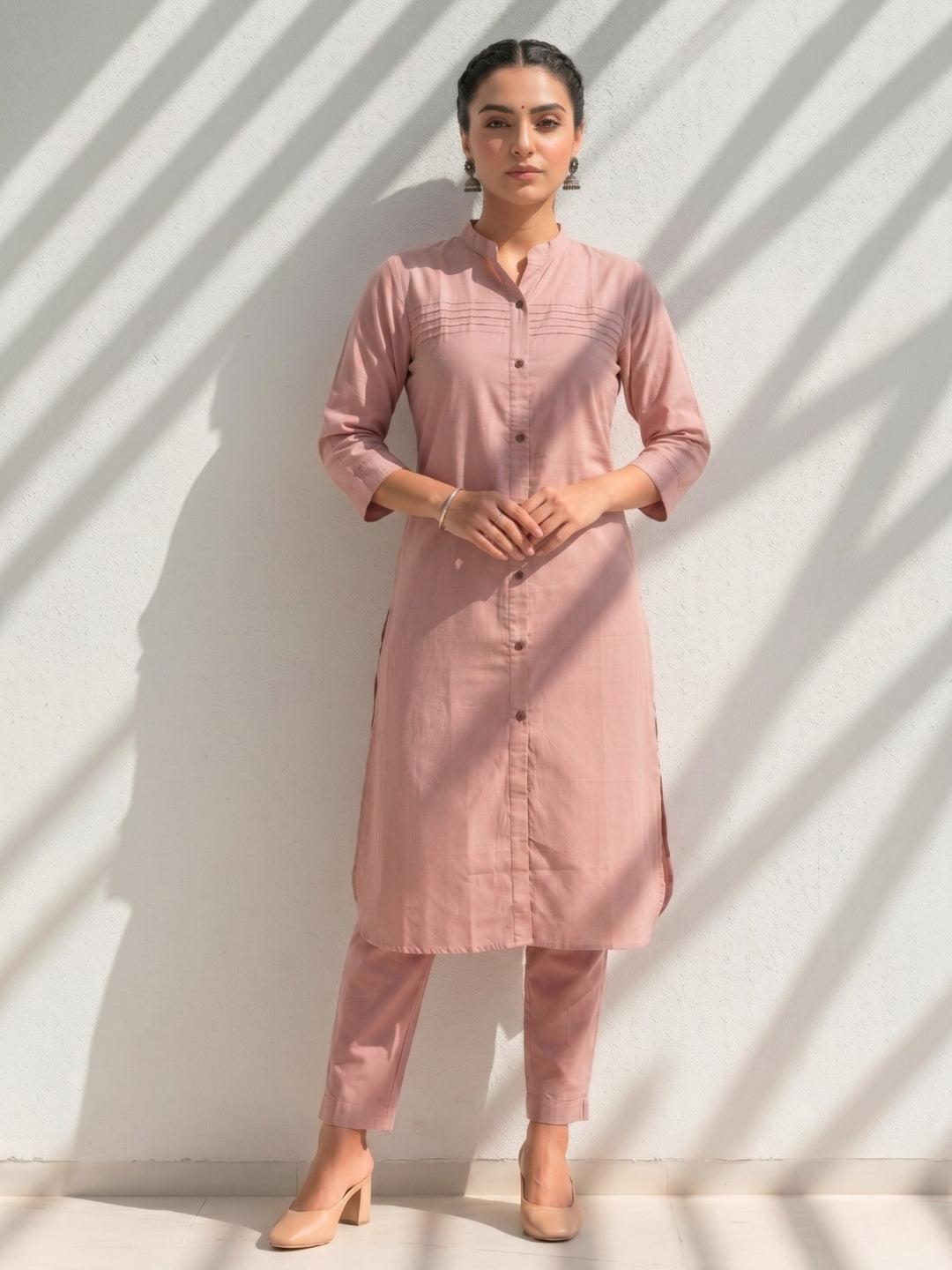 Dusky Bloom Kurta Set