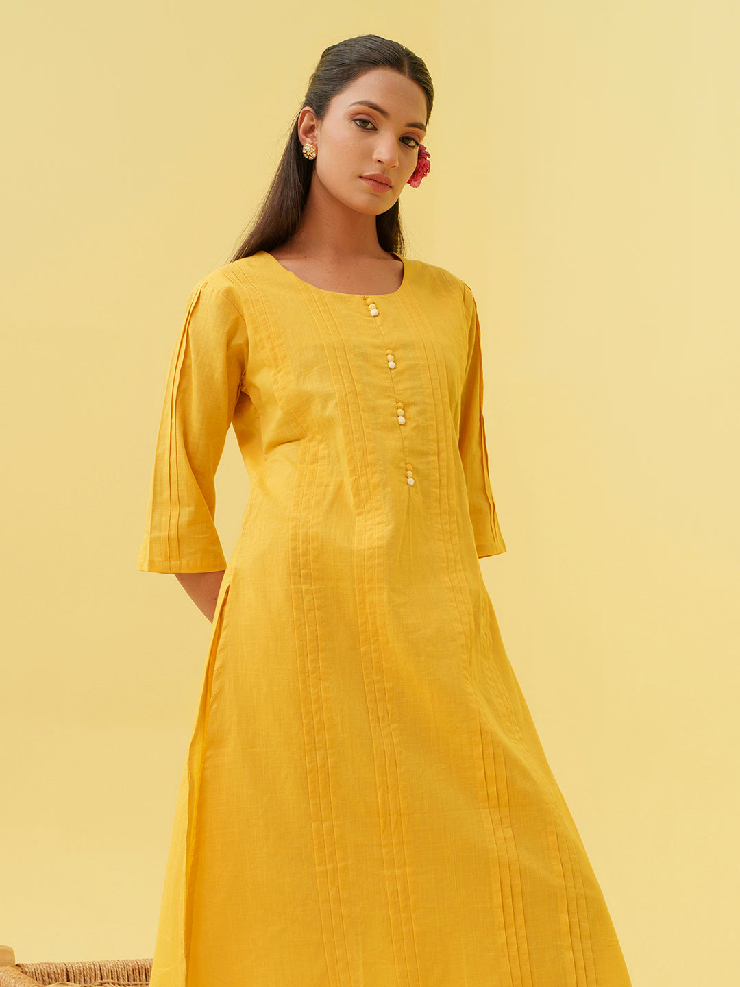Marigold Bloom Kurta Set