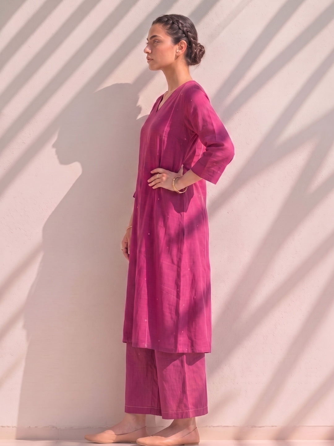 Summer Blush Kurta Set