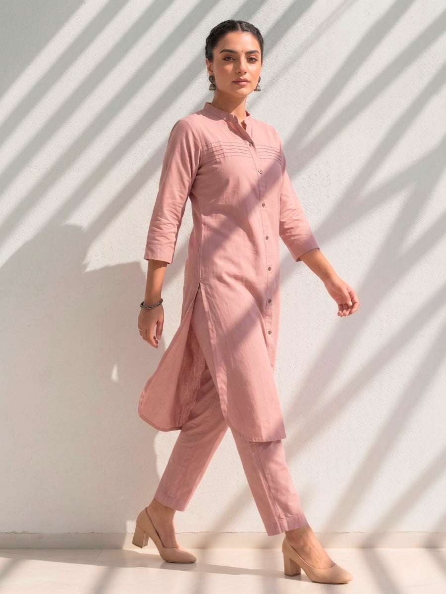 Dusky Bloom Kurta Set