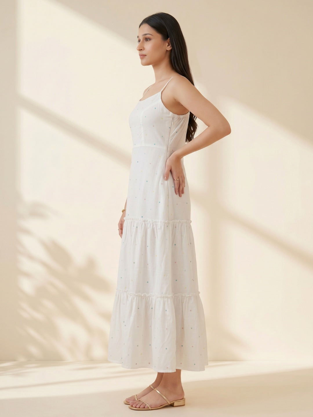 White Petal Dress