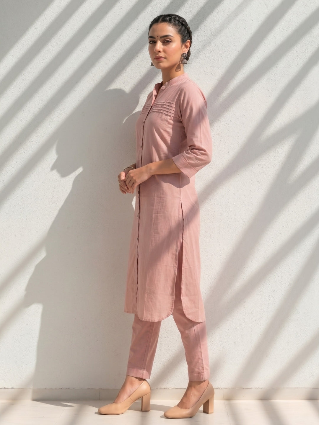 Dusky Bloom Kurta Set