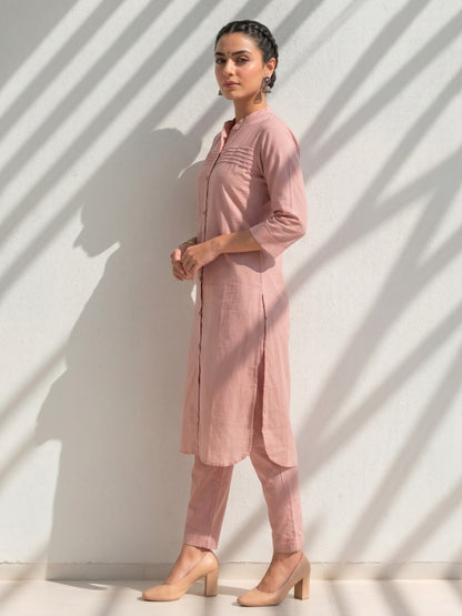 Dusky Bloom Kurta Set