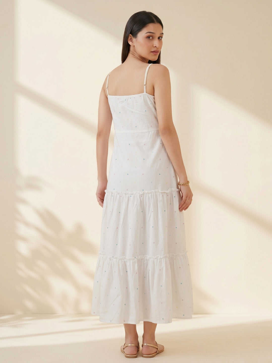 White Petal Dress