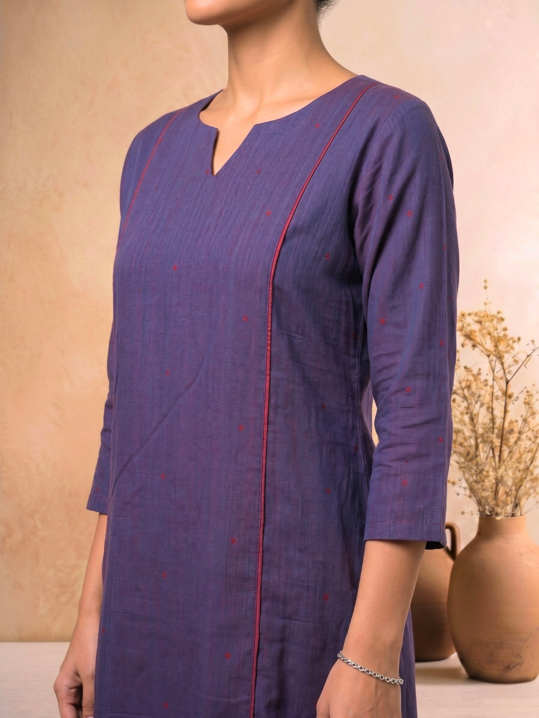 Berry Blossom Kurta Set