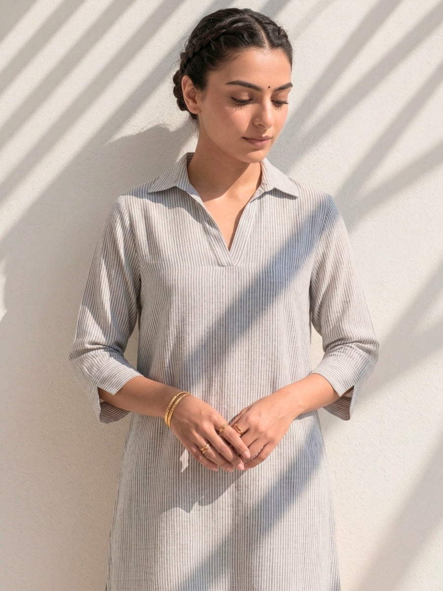 Airy Bloom Kurta Set