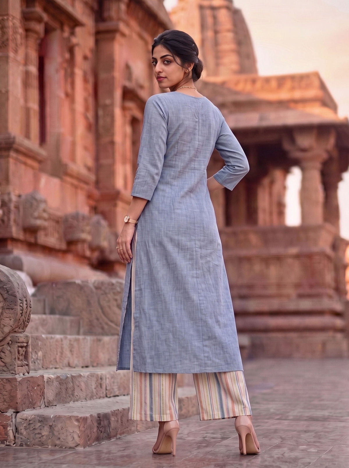 Satrangi Kurta Set