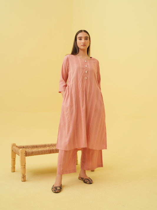 Sunset Blush Kurta Set