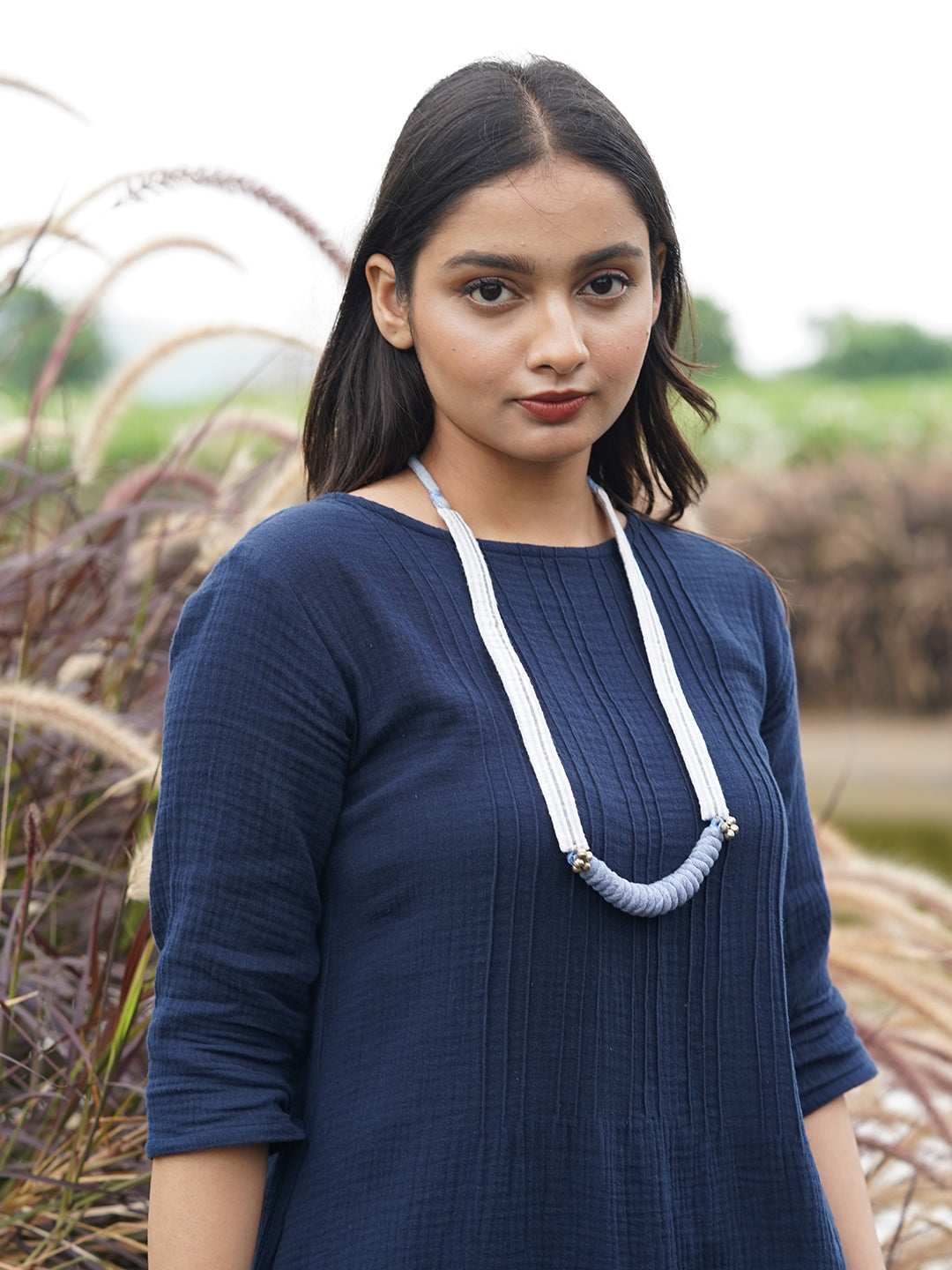Chambray Neckpiece