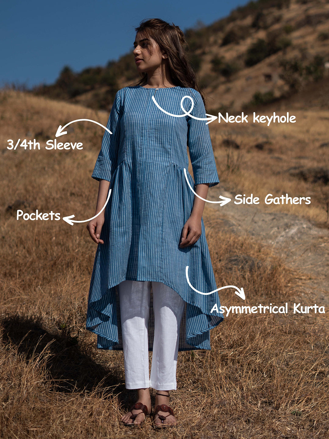 Blue Moon Kurta Set