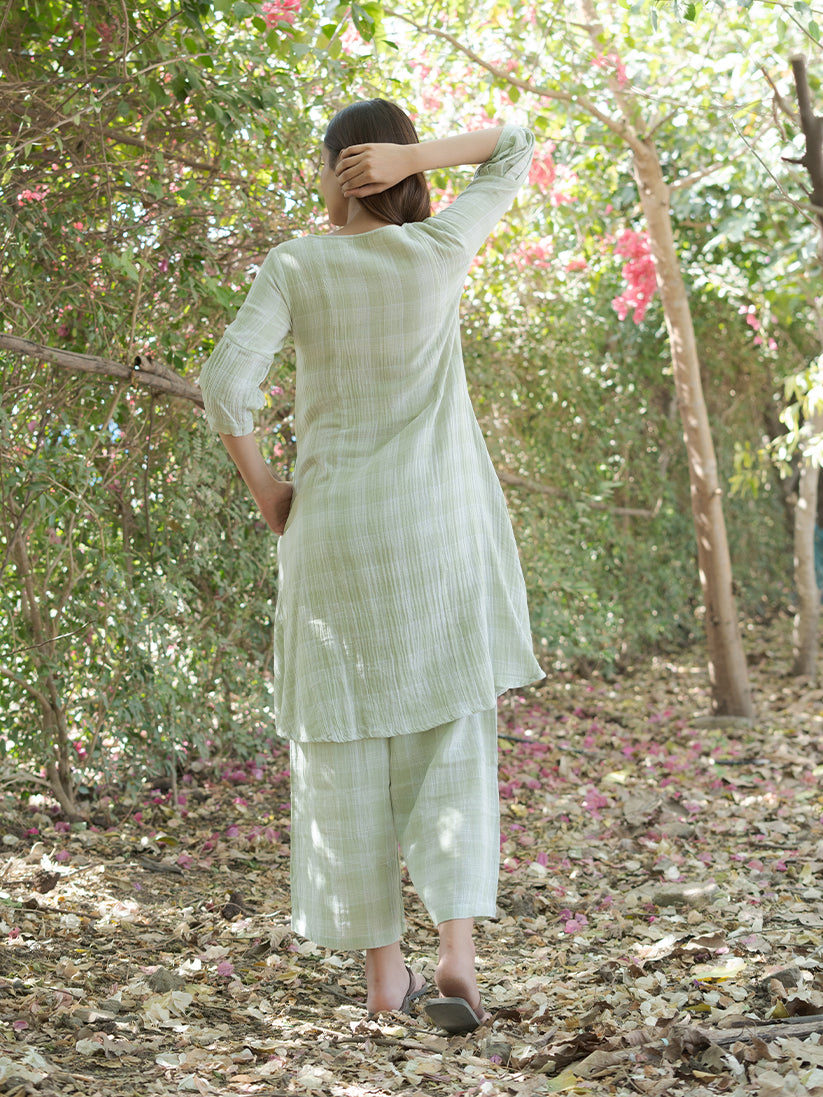 Paradise Green Kurta Set