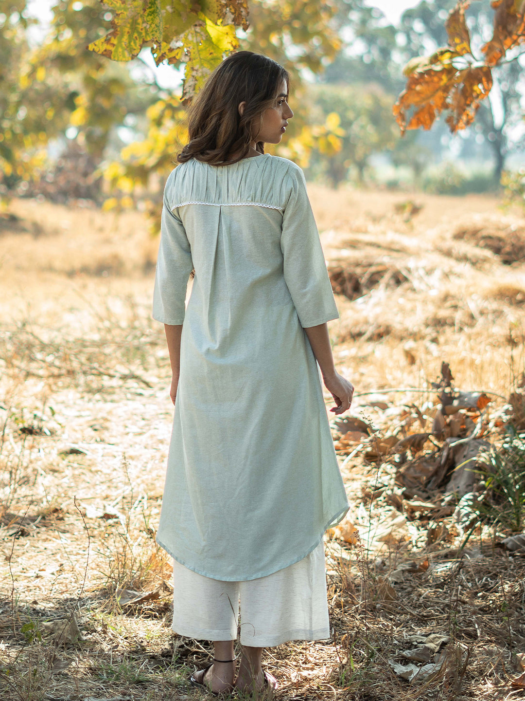Hint Of Mint Kurta Set