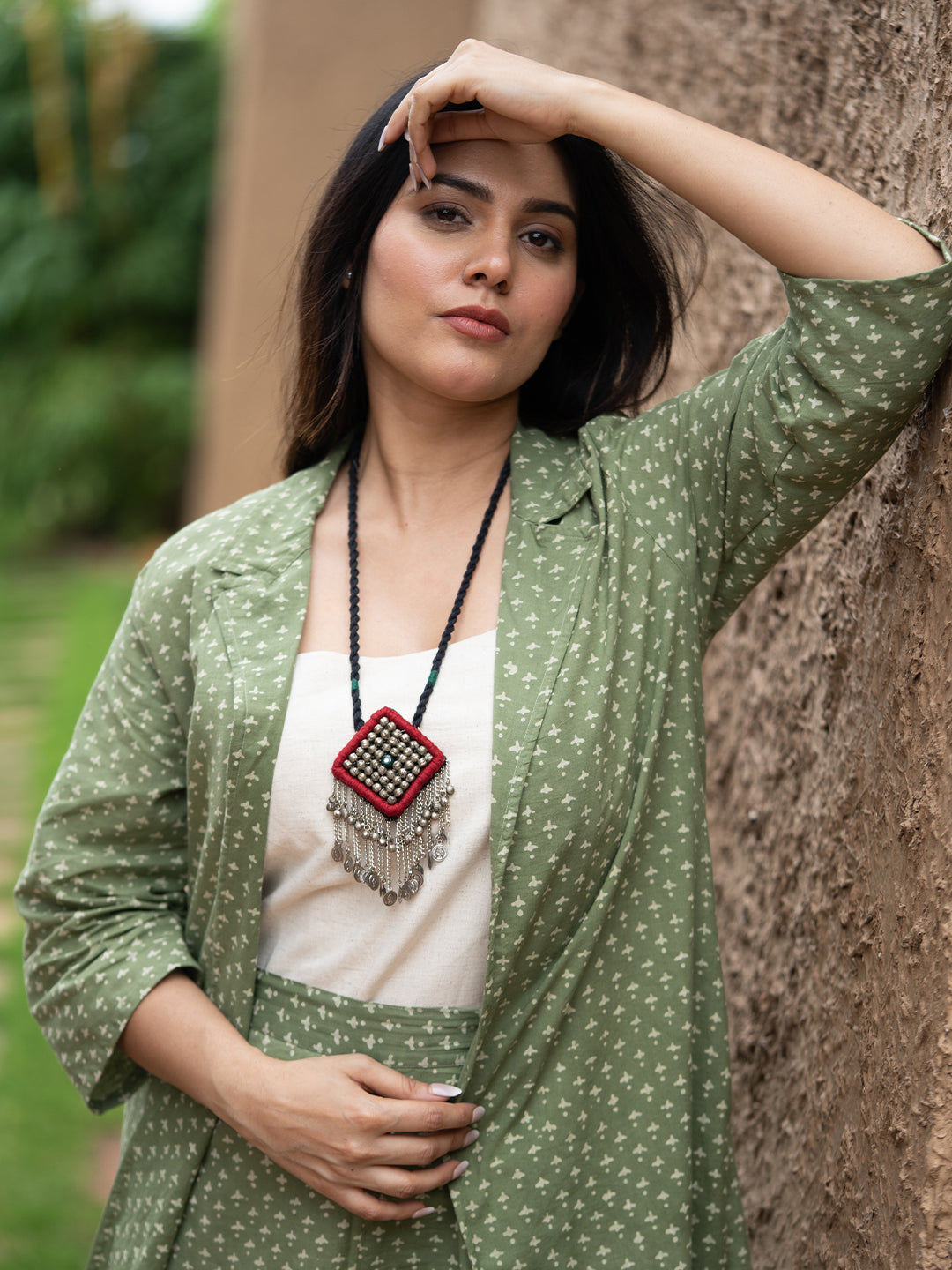 Deep Red Pendant