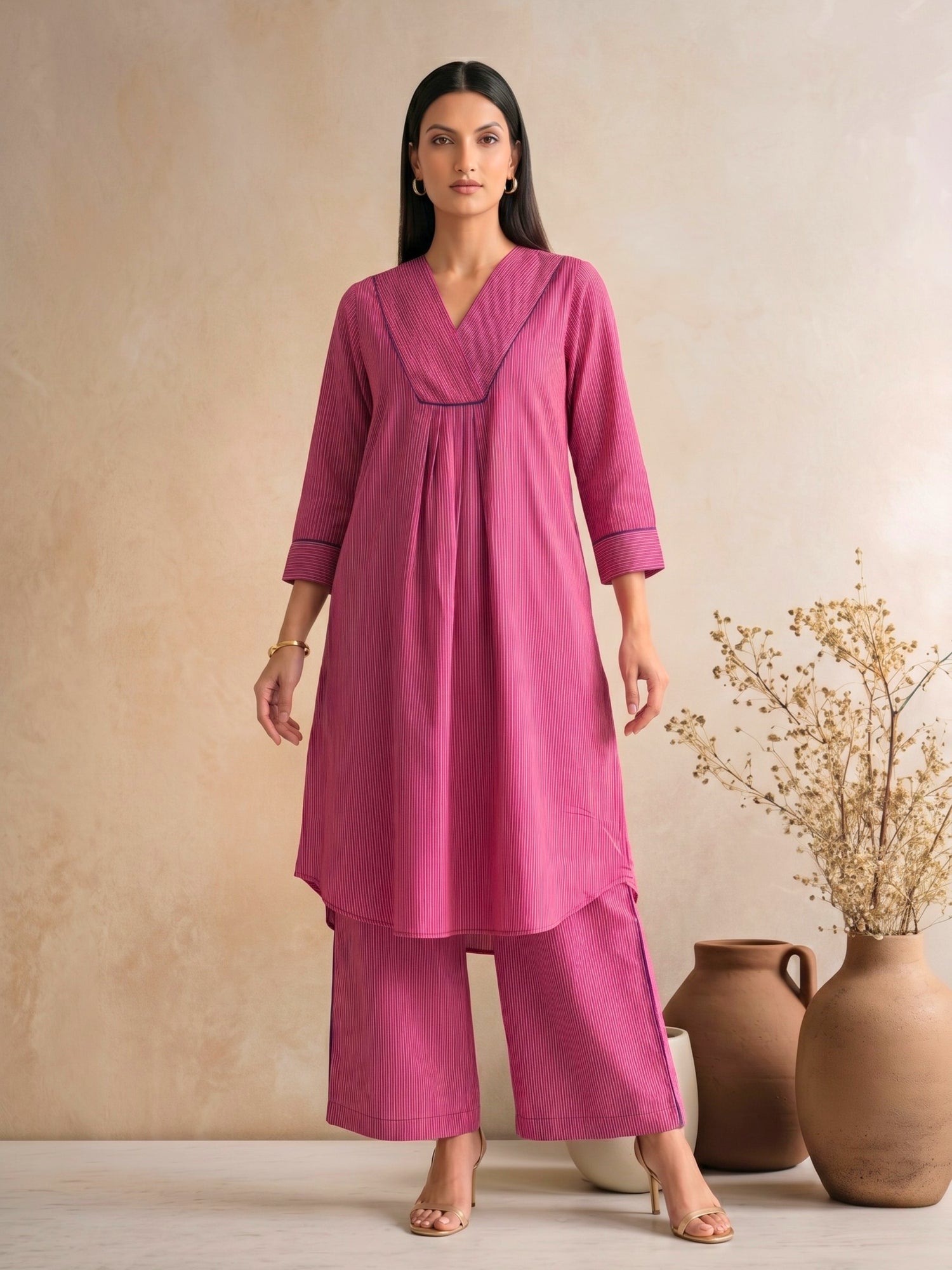 Petal Glow Kurta Set