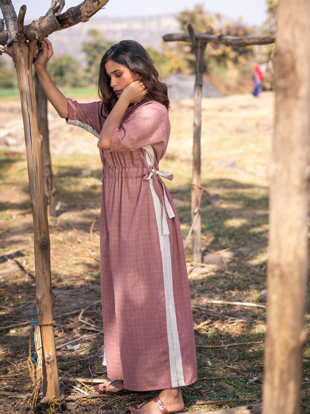 Old Rose Jumpsuit