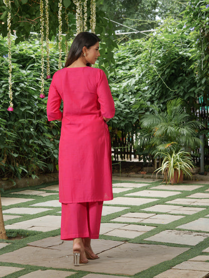 Gulabi Dhoop Kurta Set