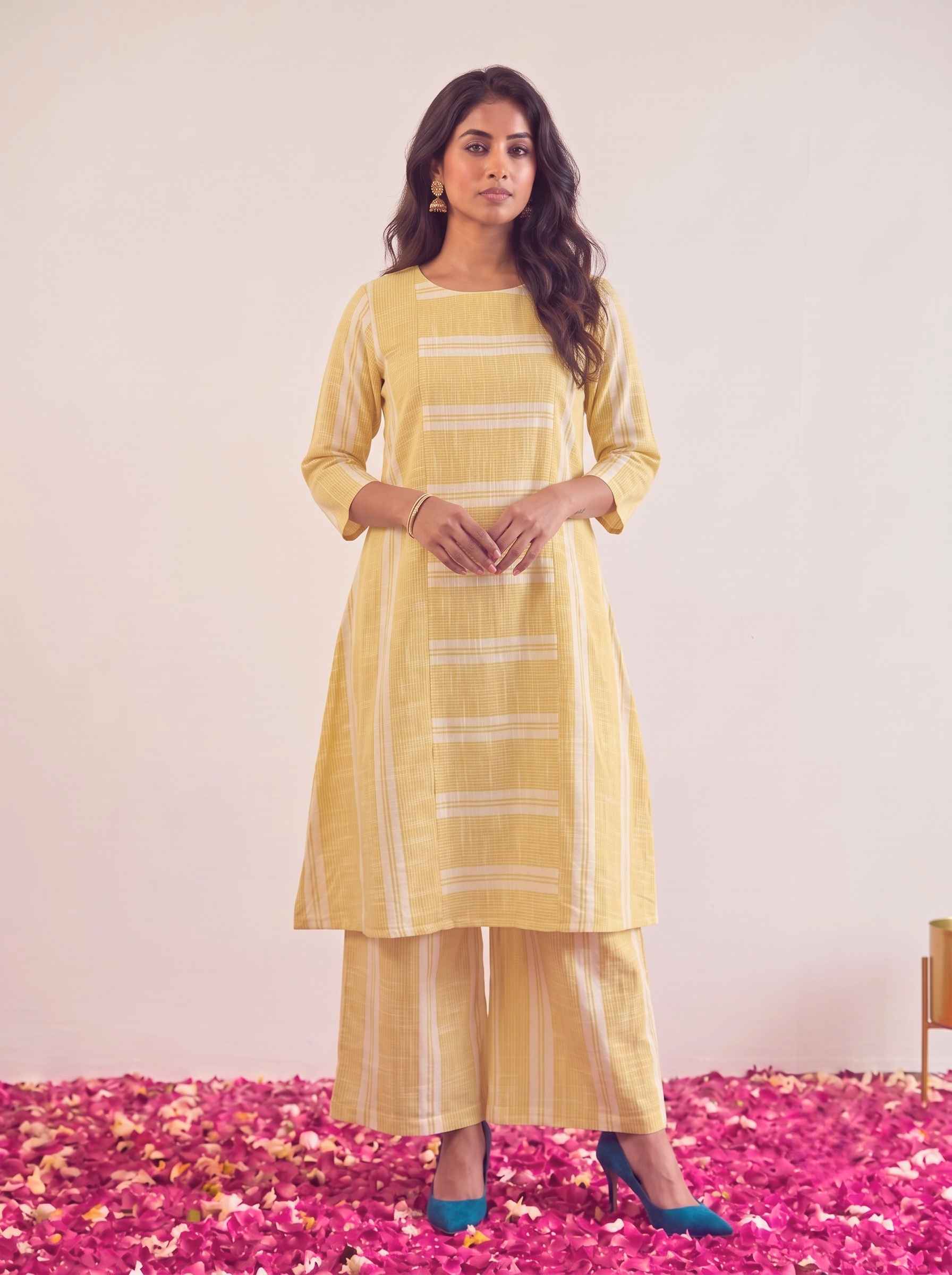 Basanti Kurta Set