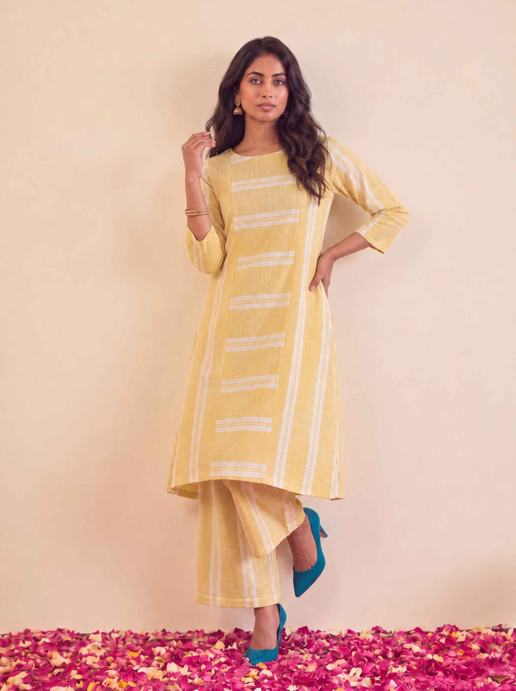 Basanti Kurta Set