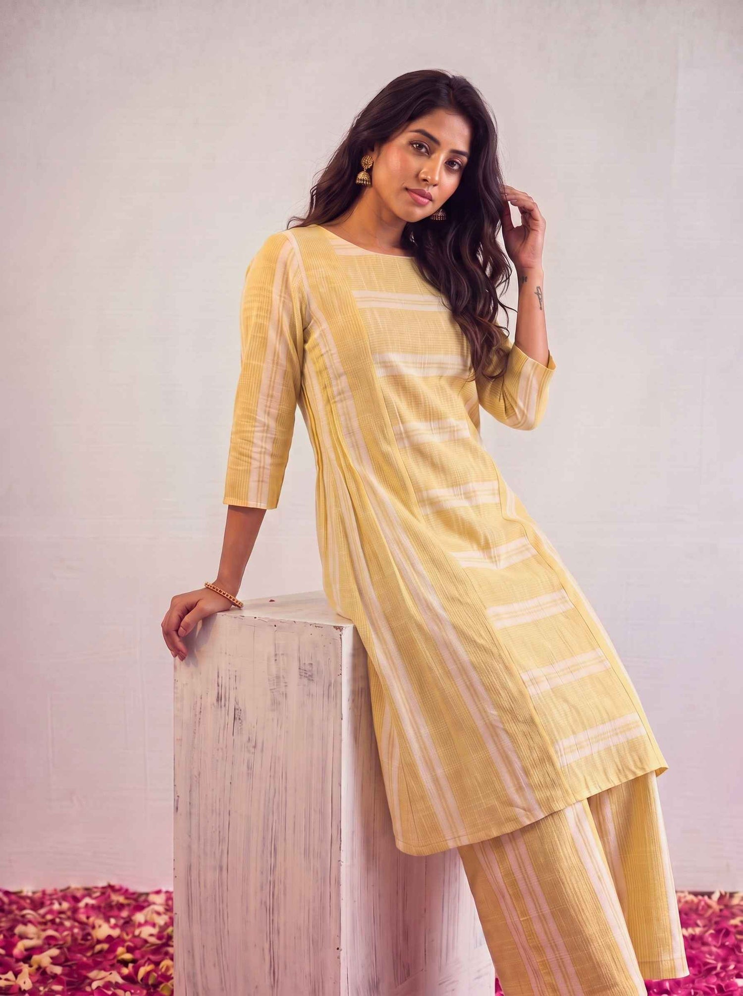 Basanti Kurta Set
