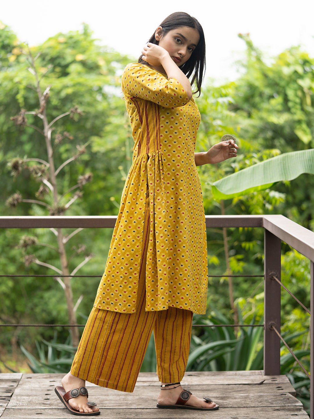 Kesari Kurta Set